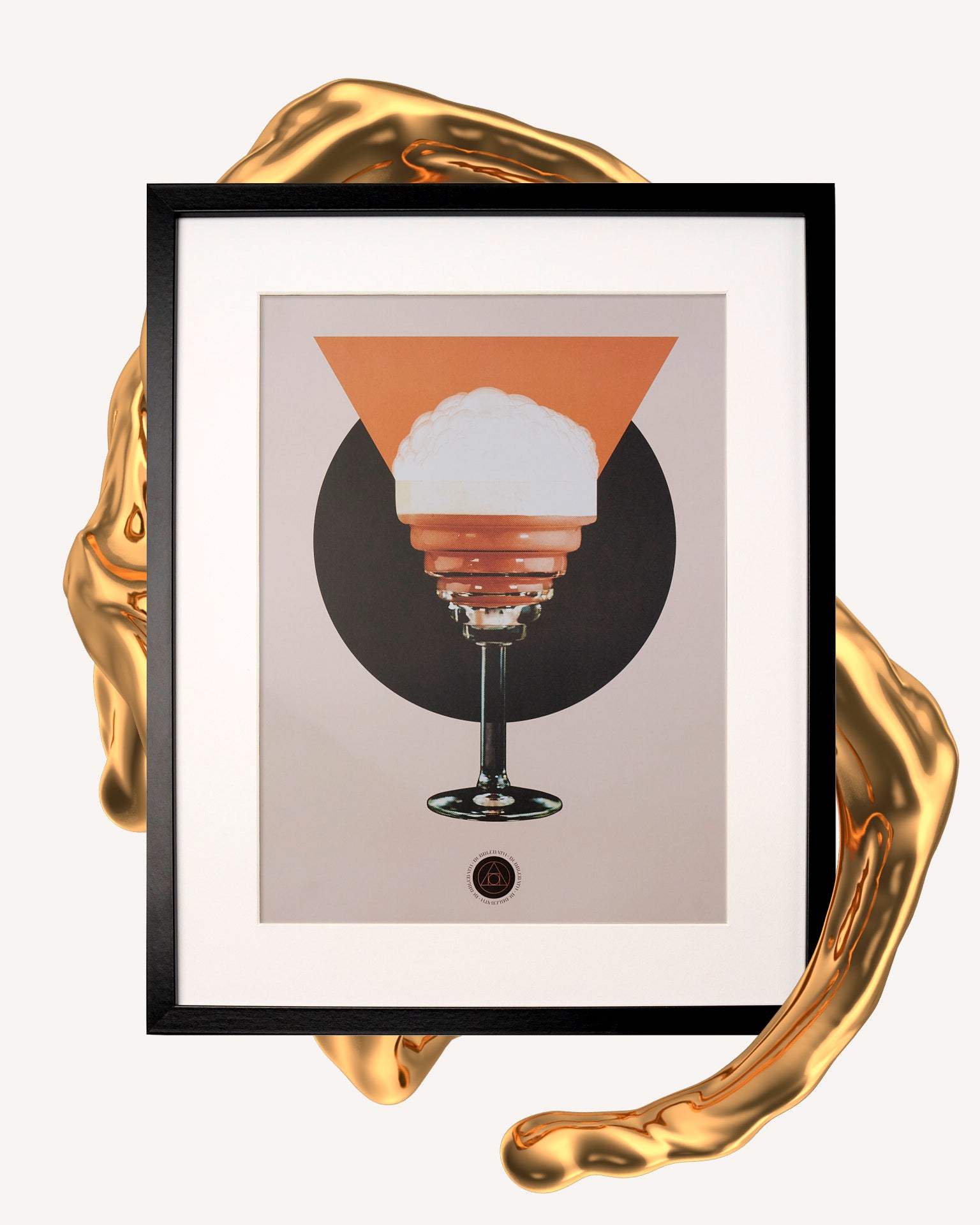 Bubblebath Cocktail Print