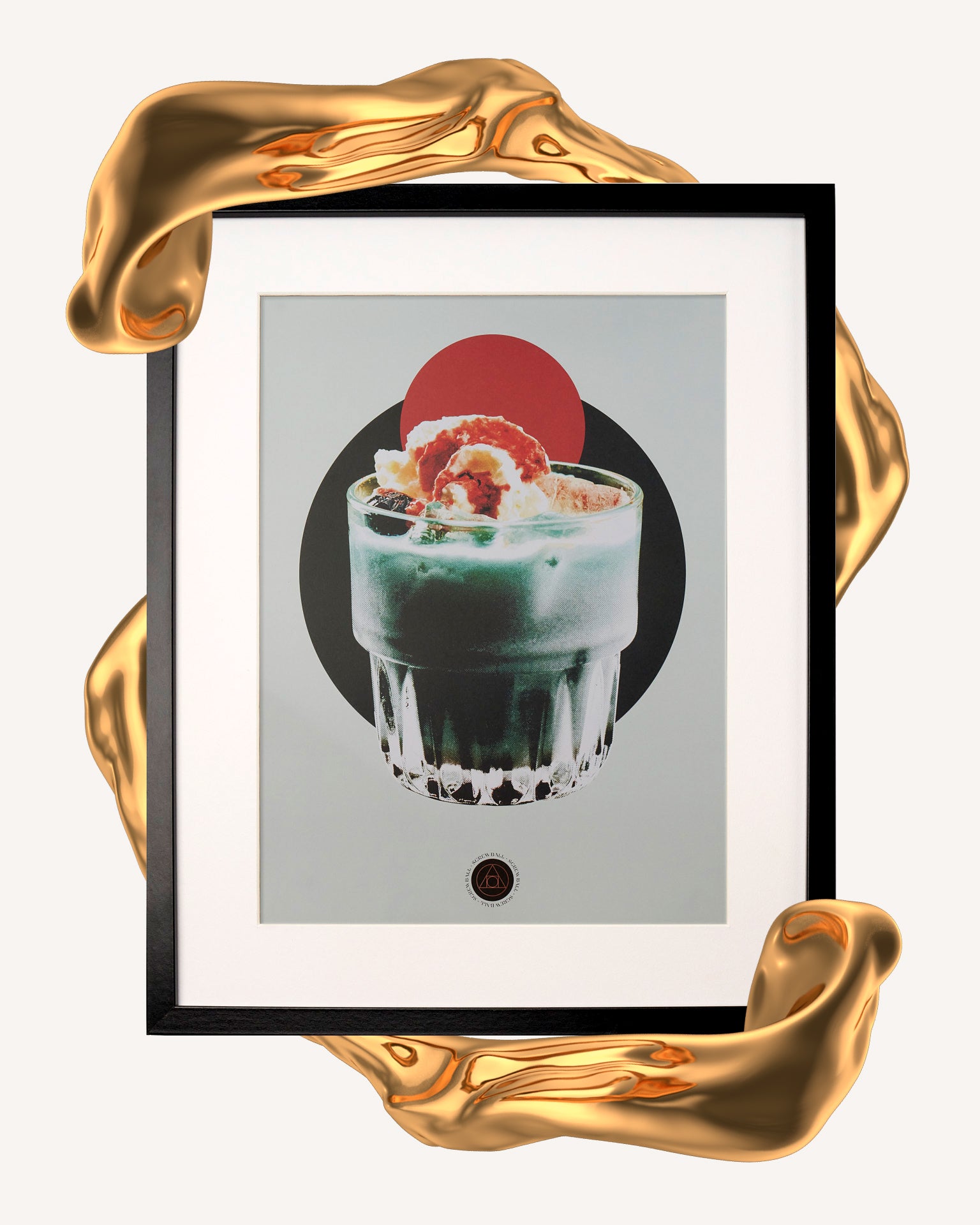 Screwball Cocktail Print