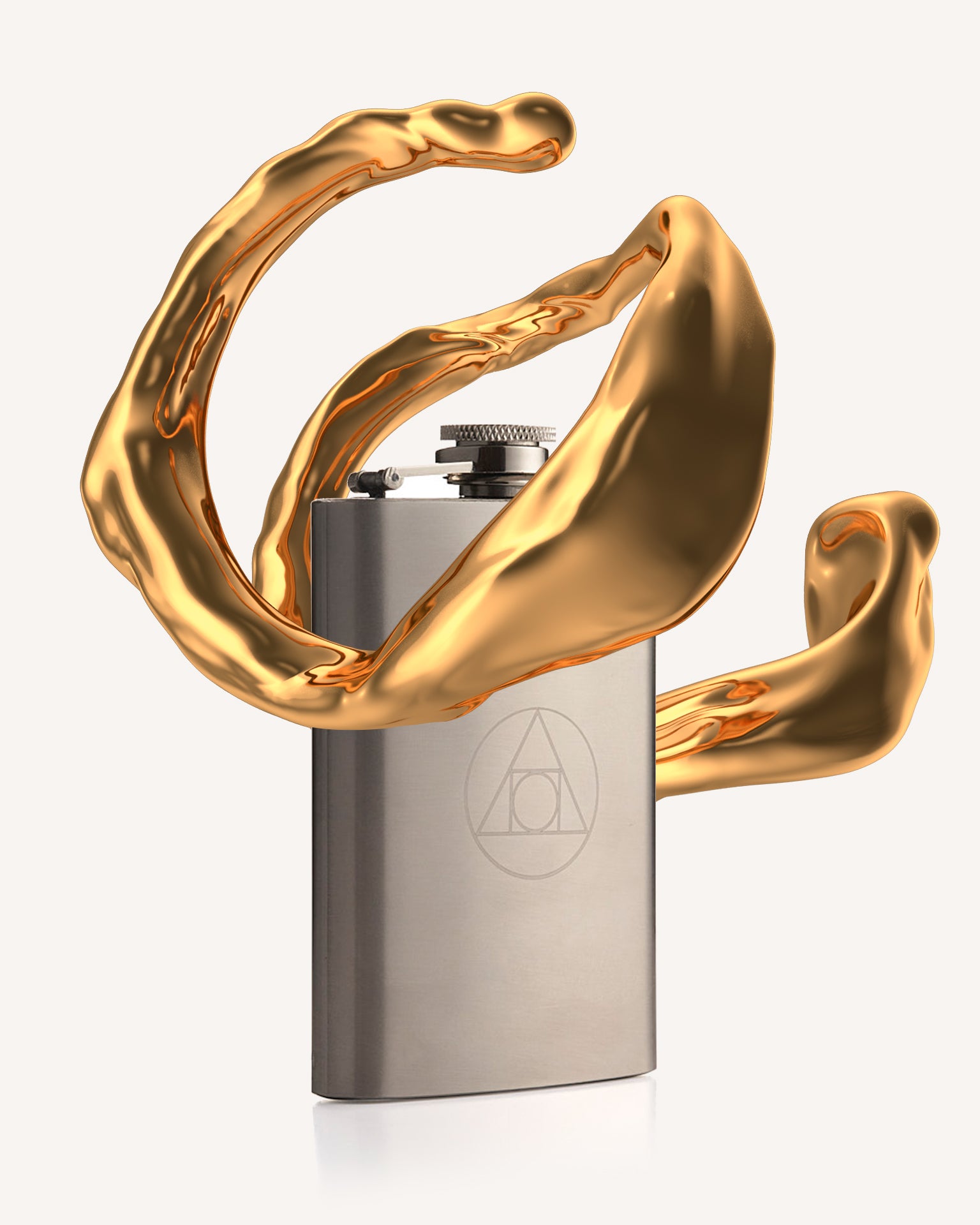 Alchemist Branded 4oz Hip Flask