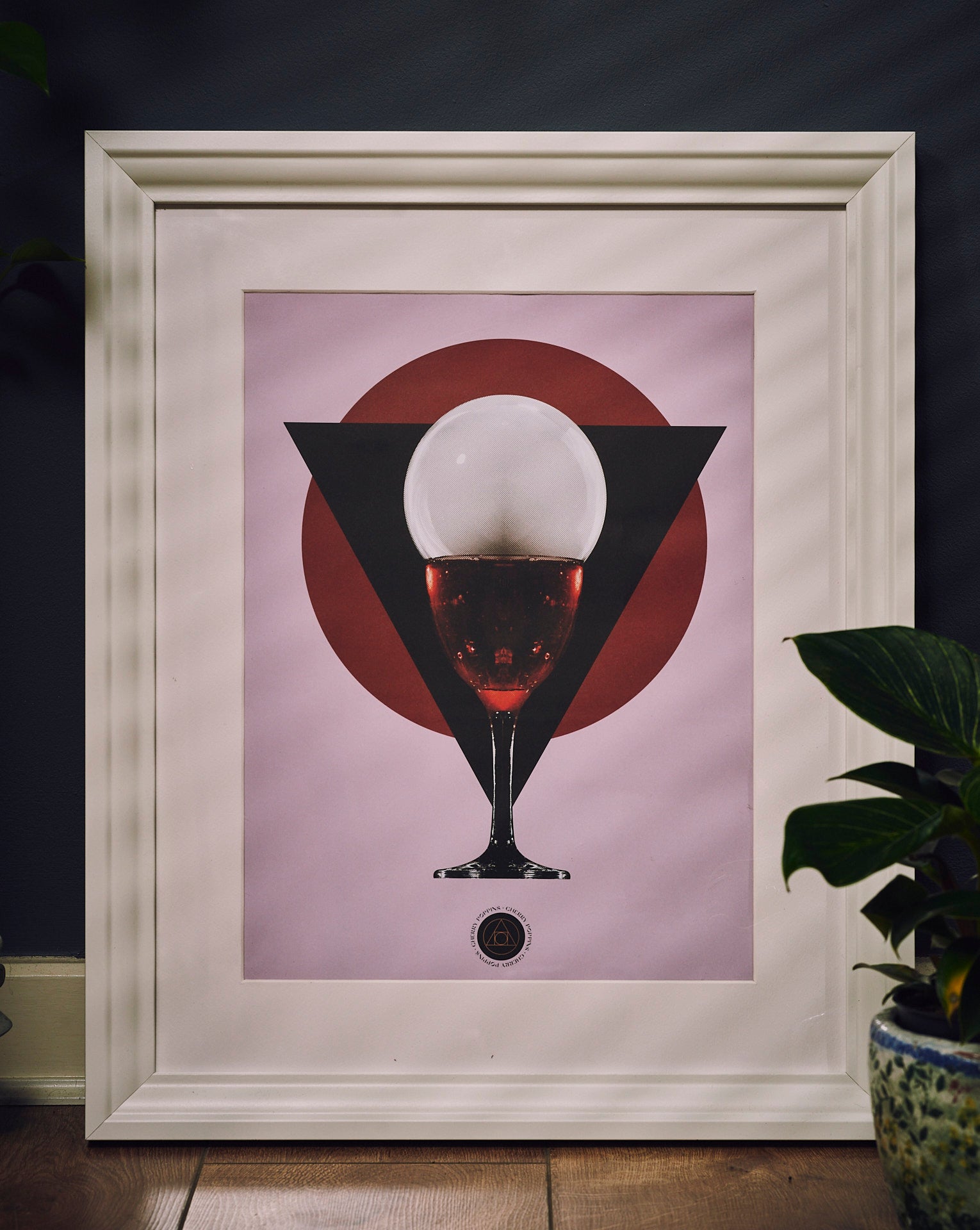Cherry Poppins Cocktail Print